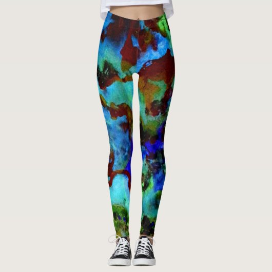visvijlgloed leggings (Voorkant)