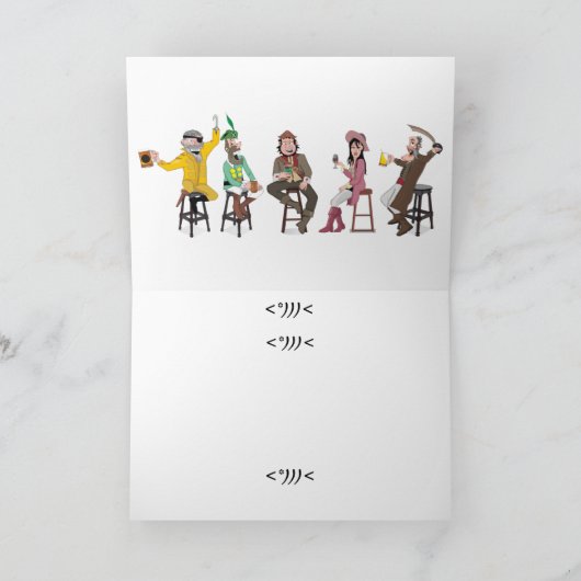 VISVINGERS KAART (Binnen)