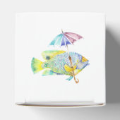 Visvis met paraplu bedankdoosjes (Bovenkant)