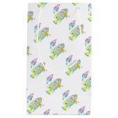 Visvis met paraplu klein cadeauzakje (Voorkant)