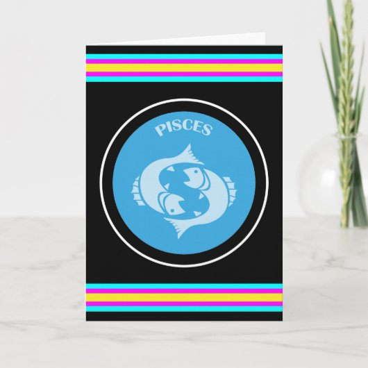 Visvissen Wenskaart Kaart (Voorkant)