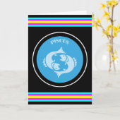 Visvissen Wenskaart Kaart (Gele Bloem)