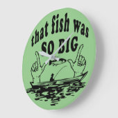 visvisserij-komisch-visser-grappig grote klok (Hoek)