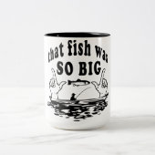visvisserij-komisch-visser-grappig tweekleurige koffiemok (Center)