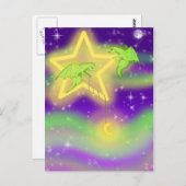 Visvorming voor sterren briefkaart (Voorkant / Achterkant)