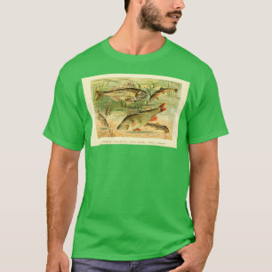 Visvriendelijke en grove bodemvoedermachines t-shirt