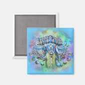 Viswarupa - Magneet - de Universele Vorm (Voorkant / Achterkant)