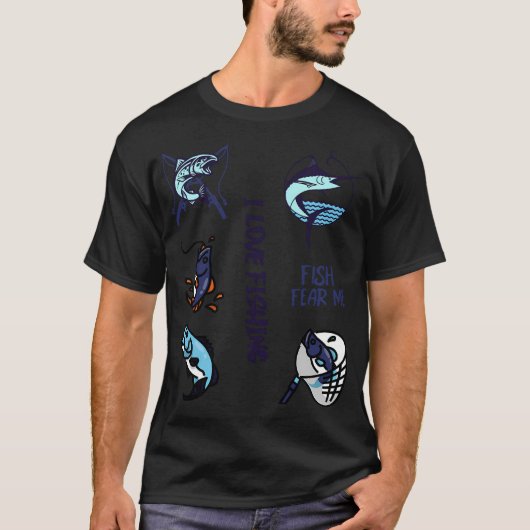 Viswedstrijd- Vissen T-shirt (Voorkant)