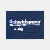 viswhisker fleece deken (Voorkant (Horizontaal))