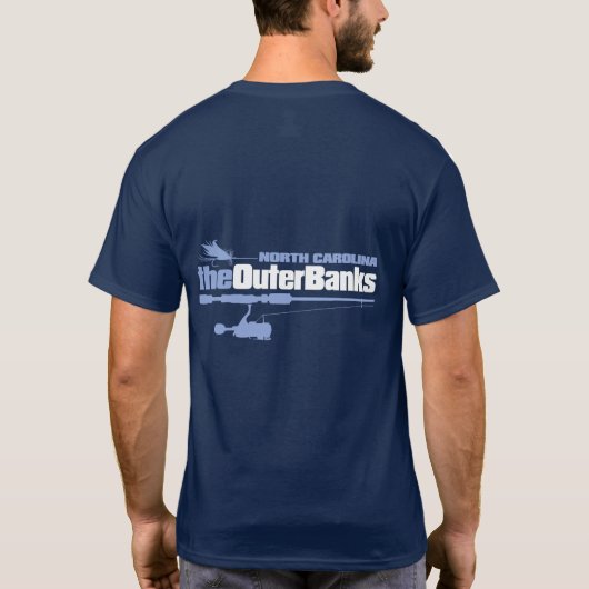 viswhisperer Outer Banks T-shirt (Achterkant)