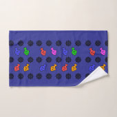 Viswieltjes Kinderen Blauw Bad Handdoek (Handdoek)