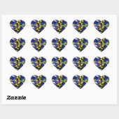 viszee hart sticker (Vel)