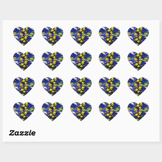 viszee hart sticker (Vel)