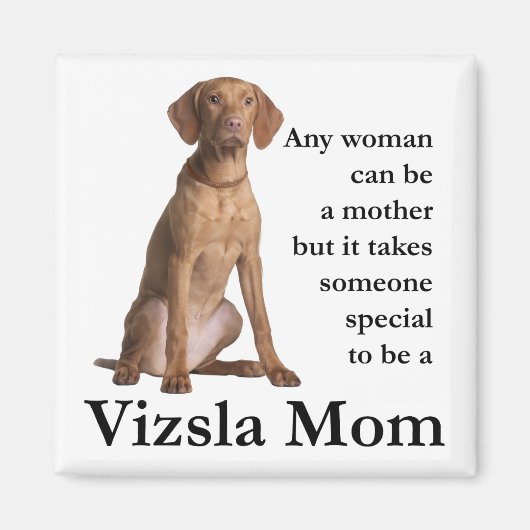 Viszla Moeder Magnet (Voorkant)