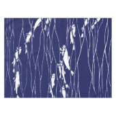 Viszwemmen onder water Blauw Tafelkleed (Voorkant (Horizontaal))