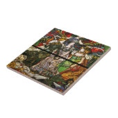 Vita - Somnium Breve - keramische tegel Tegeltje (Zijkant)