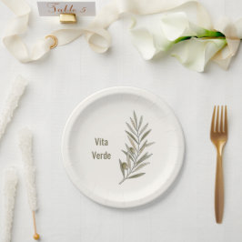 Vita Verde Collectie Papieren Bordje
