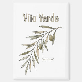 Vita Verde Collectie Wit Magneet