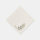 Vita Verde Collectie Wit Servet (Hoek)