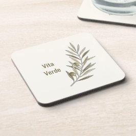 Vita Verde Collection Beige Bier Onderzetter