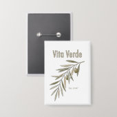 Vita Verde Collection White Button (Voorkant / Achterkant)
