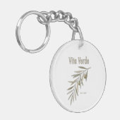 Vita Verde Collection Wit Sleutelhanger (Voorkant Links)