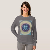 " Vital Bloom " Lange mouw T-shirt (Voorkant volledig)