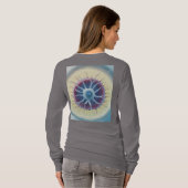 " Vital Bloom " Lange mouw T-shirt (Achterkant volledig)