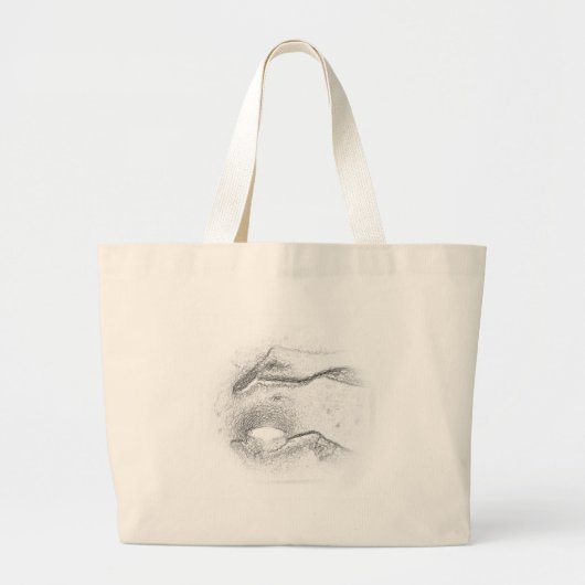 Vital energy grote tote bag (Voorkant)