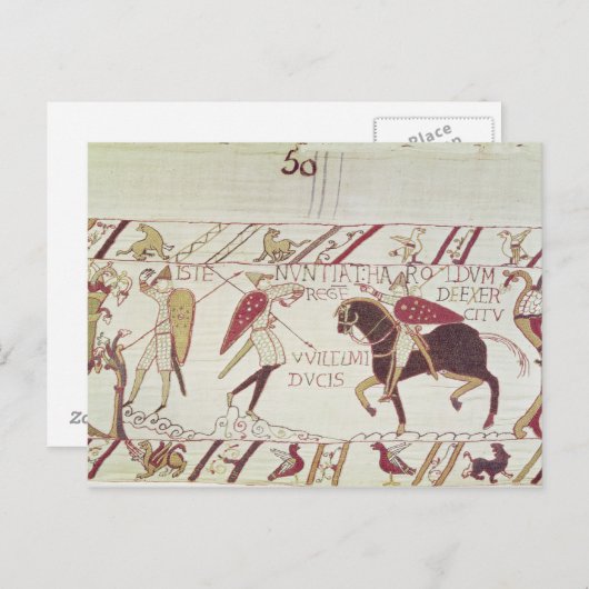 Vital informeert koning Harold Briefkaart (Voorkant / Achterkant)