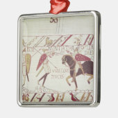 Vital informeert koning Harold Metalen Ornament (Links)