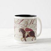 Vital informeert koning Harold Tweekleurige Koffiemok (Voorkant rechts)