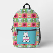 Vital Signs Westie KiniArt Gedrukte Rugzak (Voorkant)