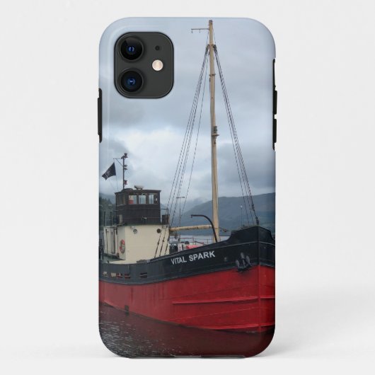 Vital Spark, Puffer Boat, Inveraray, Schotland, Case-Mate iPhone Case (Achterkant)