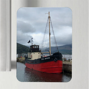 Vital Spark, Puffer Boat, Inveraray, Schotland, Magneet