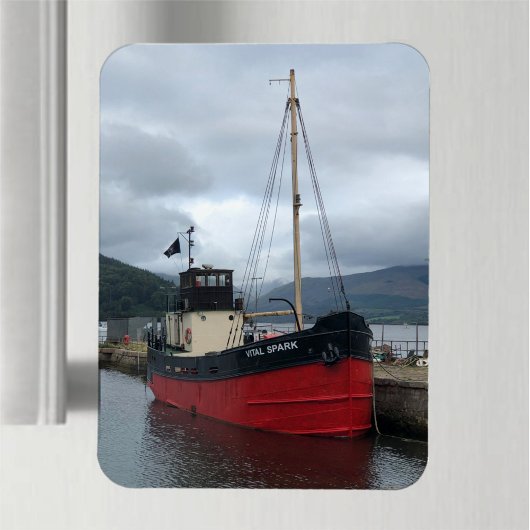 Vital Spark, Puffer Boat, Inveraray, Schotland, Magneet