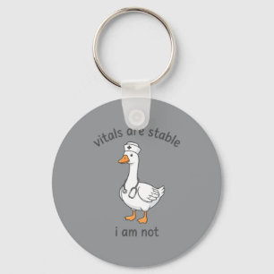 Vitale Functies Zijn Stabiel Niet Grappig Goose Ve Sleutelhanger
