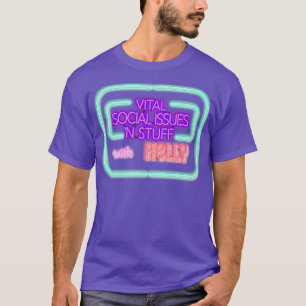 Vitale sociale kwesties in spullen met Kelly T-shirt