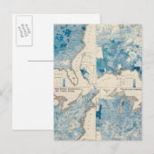 Vitale statistieken, United Census Briefkaart (Voorkant / Achterkant)