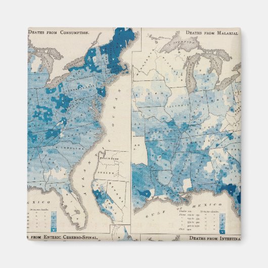 Vitale statistieken, United Census Magneet (Voorkant)
