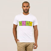 Vitali periodiek table name shirt (Voorkant volledig)