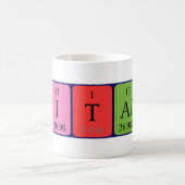 Vitali periodieke lijstnaam mok (Center)