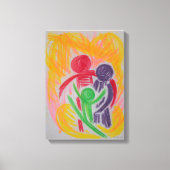 Vitaliteit en sterke Bond Canvas Afdruk (Voorkant)