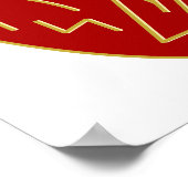 Vitaliteit & Welzijn Gepersonaliseerde Talisman Poster (Hoek)