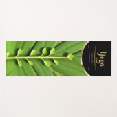 Vitality Green Leaf - Yoga Mat (Voorkant (horizontaal))