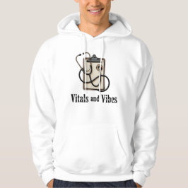 Vitals and Vibes | Doctor Life Mood Hoodie