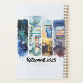 "Vitals Closed: Gepensioneerde Verpleegkundige 202 Planner (Achterkant)