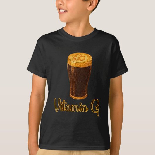 Vitamin Beer Lucky Shamrock Funny Patrick’s Day Me T-shirt (Voorkant)