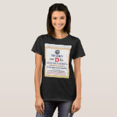 Vitamin D Sunshine Within Inspirational Positivity T-shirt (Voorkant volledig)