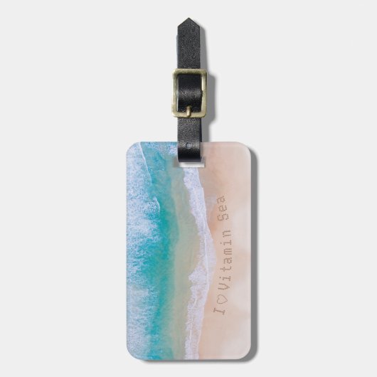 Vitamin Sea Bagagelabel (Voorkant verticaal)